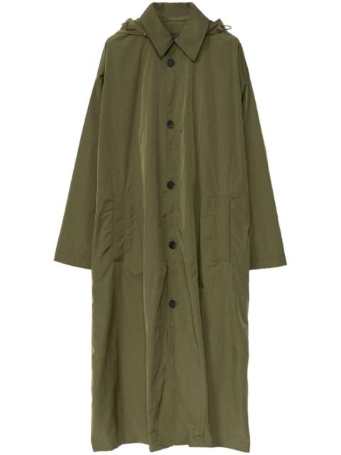 FABIANA FILIPPI hooded technical-jersey parka coat