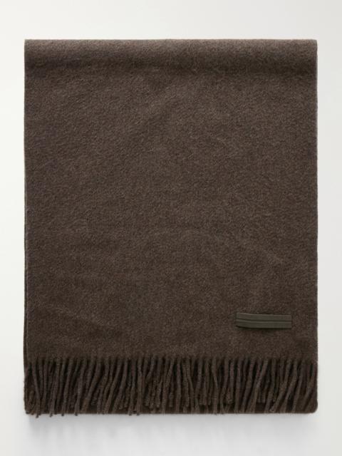 ZEGNA Oasi Fringed Cashmere Scarf
