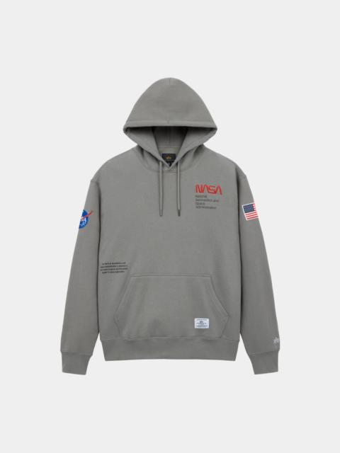 ALPHA INDUSTRIES NASA WORM LOGO HOODIE