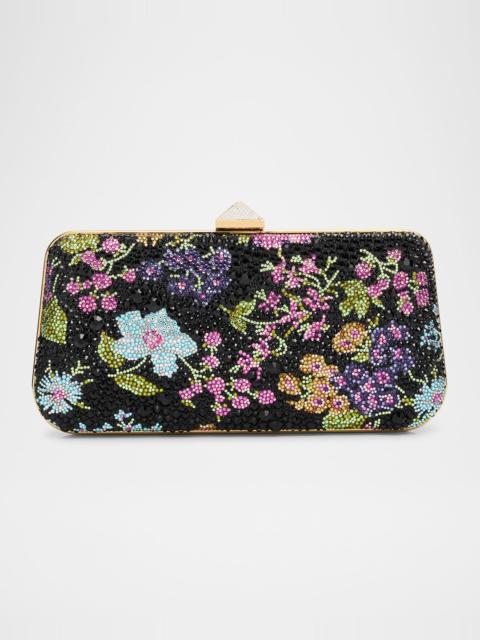 Valentino Carry Secrets Flower Embellished Minaudiere