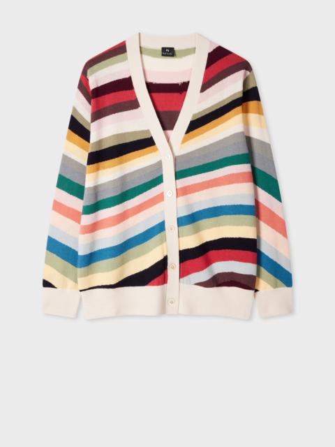 Paul Smith Women's 'Swirl' Stripe Cardigan