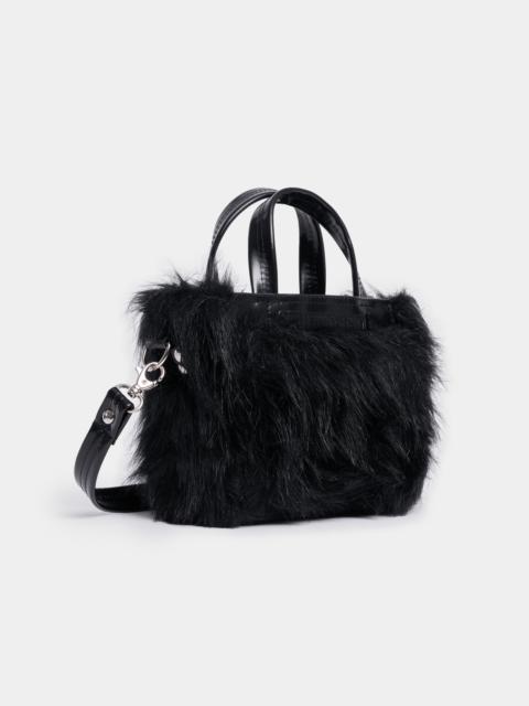 Stutterheim Biblio Mini Faux Bag Opal Black