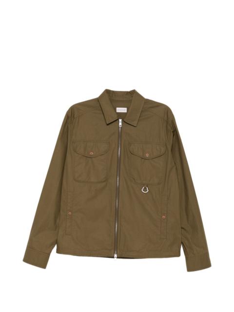 Moncler poplin long sleeve jacket