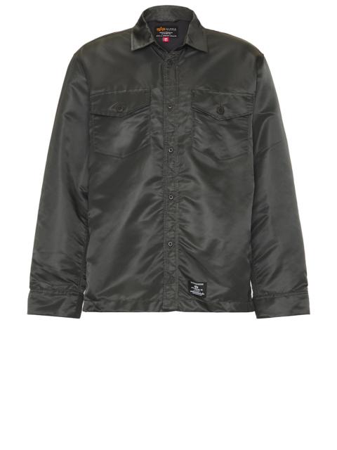 ALPHA INDUSTRIES Long Sleeve Flight Overshirt