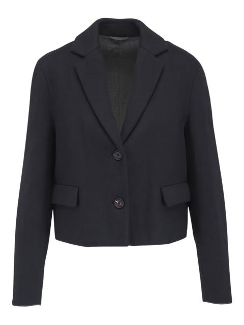 Brunello Cucinelli notched-lapel two-button jacket
