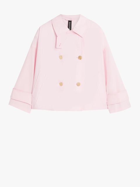 Mackintosh HUMBIE PINK ECO DRY SHORT DOUBLE-BREASTED OVERCOAT