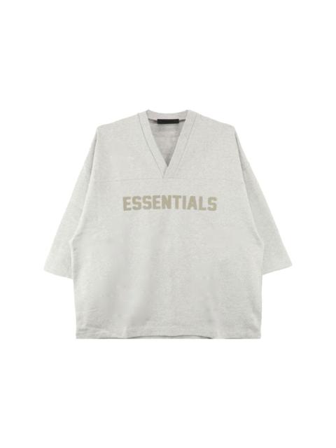 ESSENTIALS logo-embossed cotton T-shirt