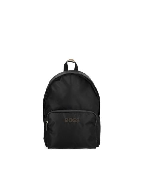 BOSS logo-detail backpack