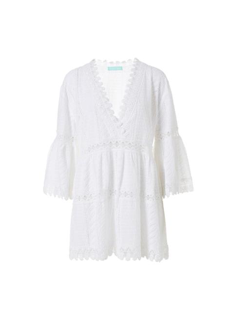 MELISSA ODABASH VICTORIA WHITE KAFTAN