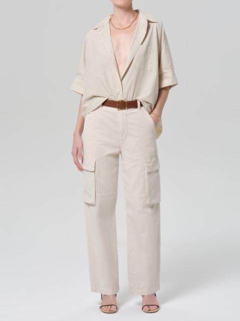 Citizens of Humanity Esme Cargo Trouser In Pale Stone