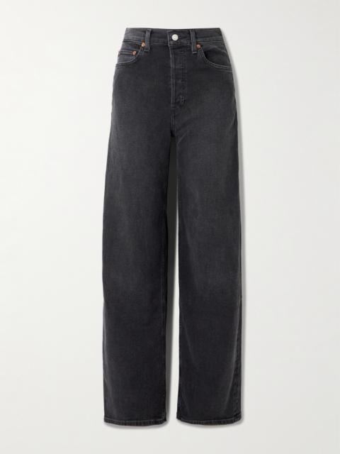 RE/DONE The Marielou High-rise Wide-leg Jeans