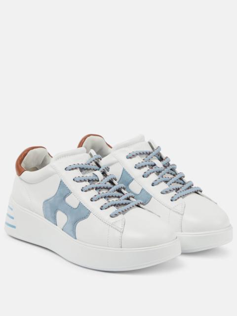 HOGAN Rebel leather sneakers