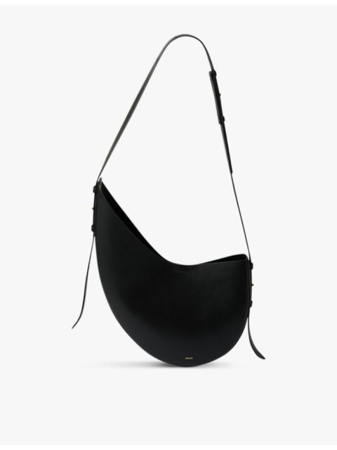 soeur Winona logo-embossed leather shoulder bag