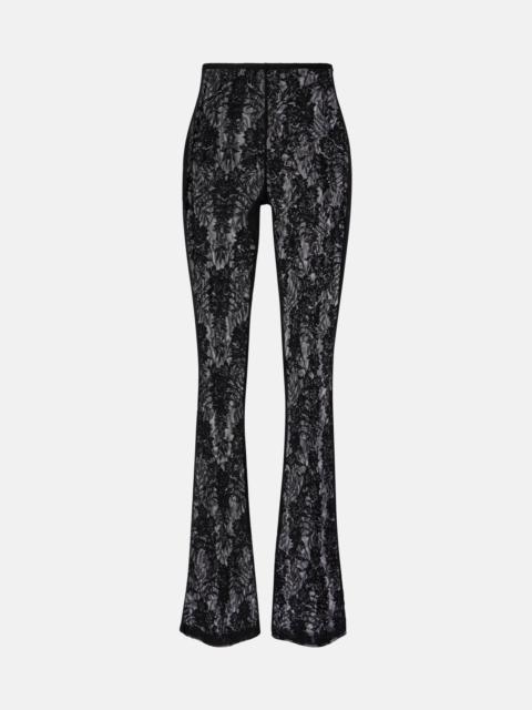 NORMA KAMALI Lace flared pants
