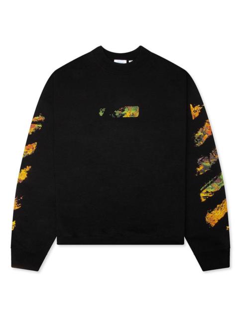 Off-White SPICES ARROW SKATE CREWNECK - BLACK