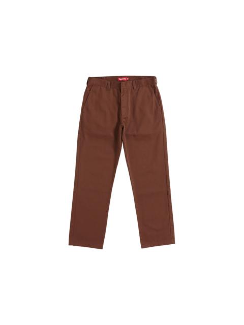 Supreme Supreme Work Pant (SS19) Brown