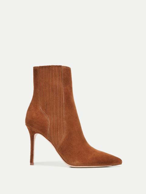 LISA SUEDE STILETTO-HEEL BOOTIE