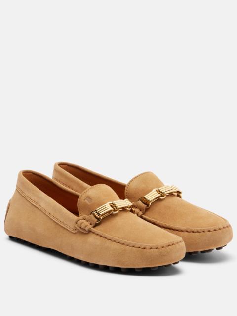 Tod's Gommino suede driving shoes