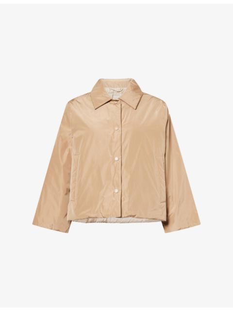 WEEKEND Max Mara Cropped Quilted Soft-Shell Jacket