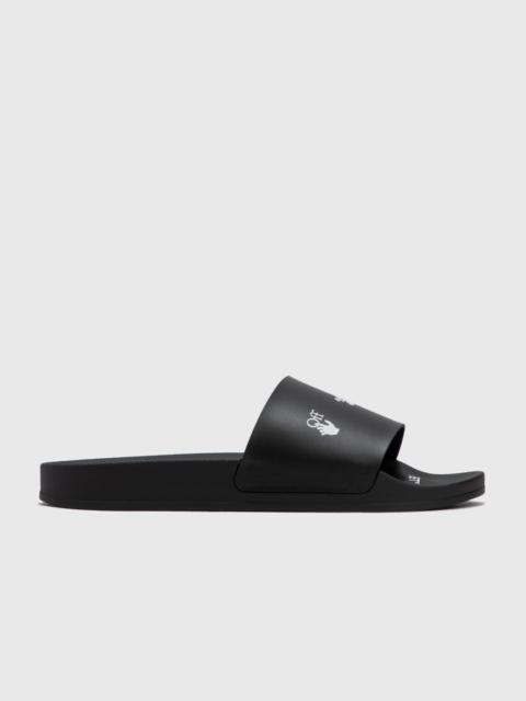 Off-White 로고 인쇄 슬라이드
