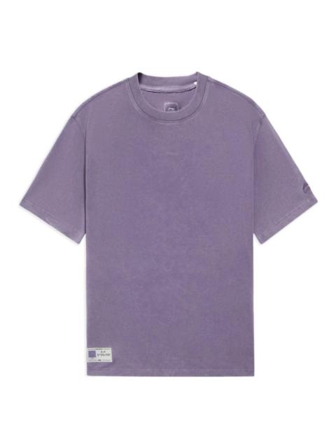 Li-Ning Li-Ning Loose Fit T-shirt 'Purple' AHSS361-7