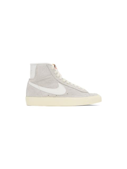 Nike Gray Blazer Mid '77 Vintage Sneakers