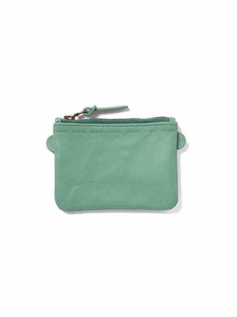 visvim LEATHER ESSENTIALS CASE LT.GREEN