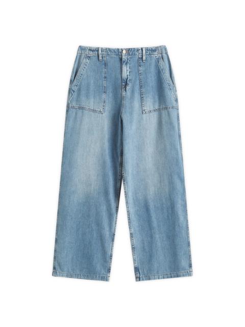 GOOD AMERICAN Good American Lite Linen Denim Pants