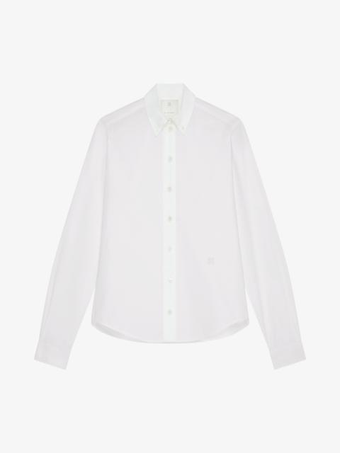 Givenchy CLASSIC OXFORD SHIRT IN EMBROIDERED POPLIN