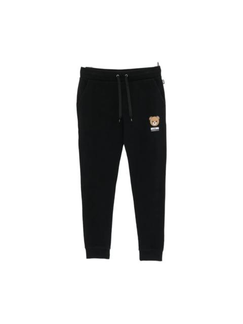 Moschino TEDDY BEAR DRAWSTRING TRACK PANTS