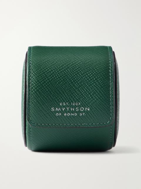 Smythson Panama Leather Single Watch Case