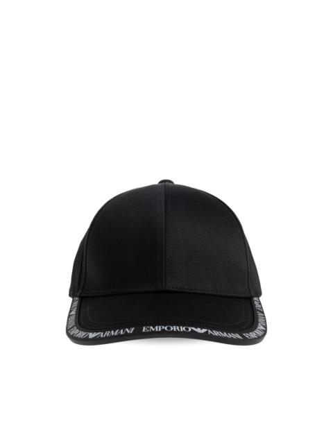 EMPORIO ARMANI logo cap