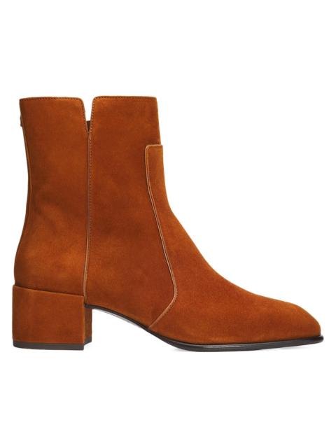 JIMMY CHOO Women's Eliot 45MM Suede Ankle Boots - Tan