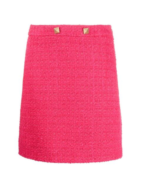 Valentino tweed mini skirt