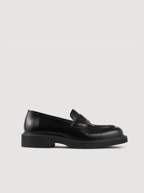 Sandro PATENT LEATHER LOAFERS