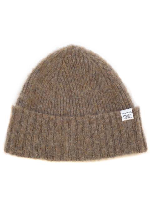 NORSE PROJECTS Brushed Lambswool Beanie Shale Stone