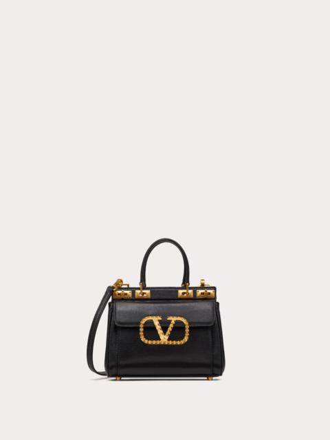 Valentino SMALL ROCKSTUD HANDBAG IN GRAINY CALFSKIN