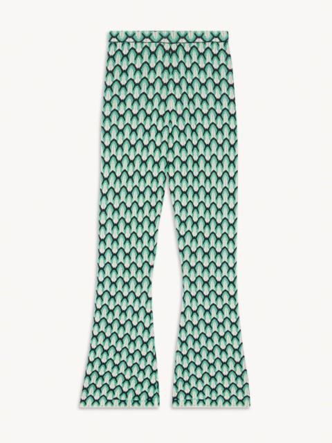 Sandro Fancy stitch knitted pants