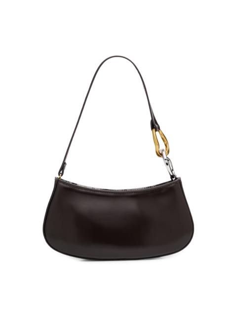 STAUD Women's Ollie Leather Shoulder Bag - Espresso