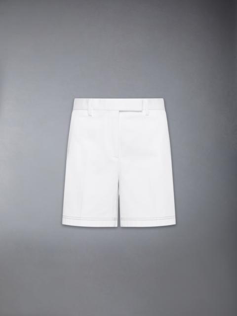 Thom Browne COTTON GABARDINE CHINO SHORTS