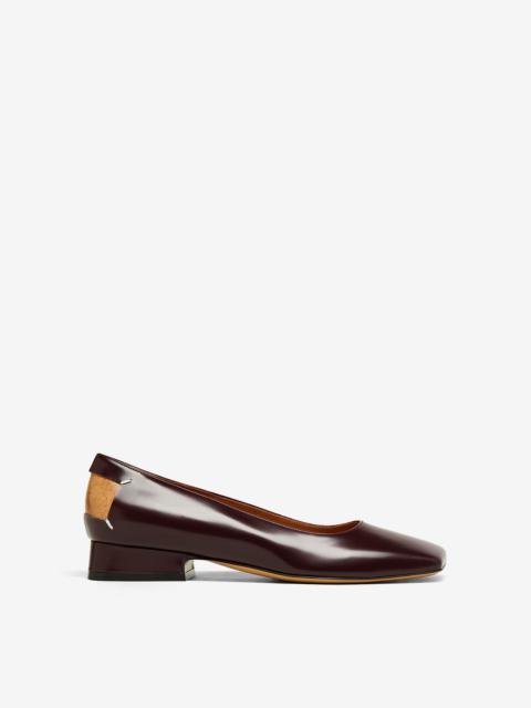 Maison Margiela Square-toe ballerina shoes