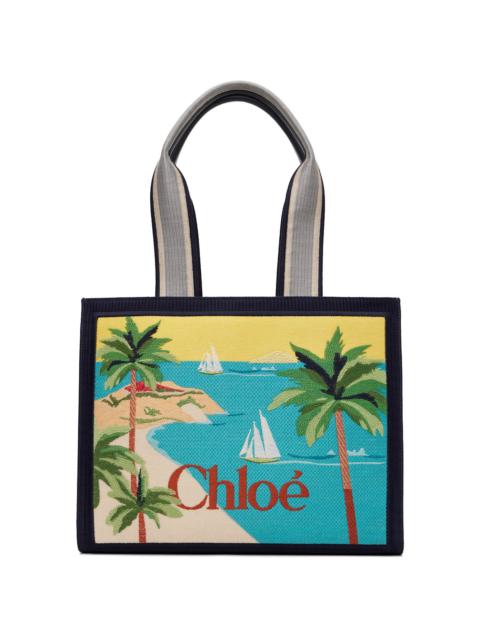 Chloé Navy 'Chloé Soleil' Tote