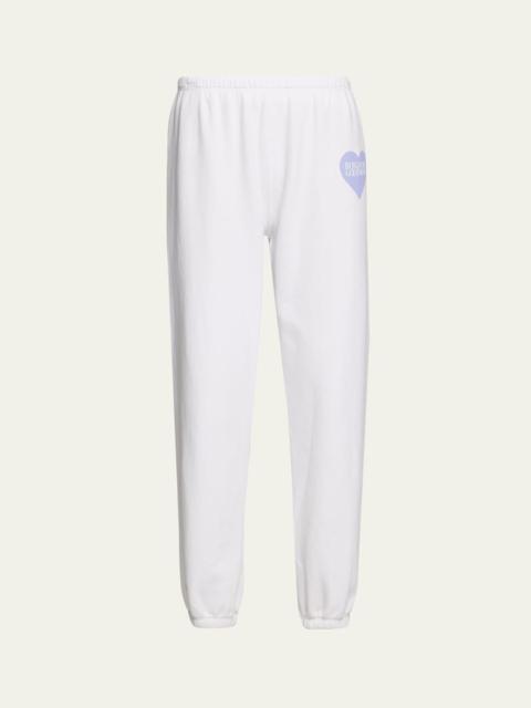 SPRWMN Logo Heart Fleece Sweatpants