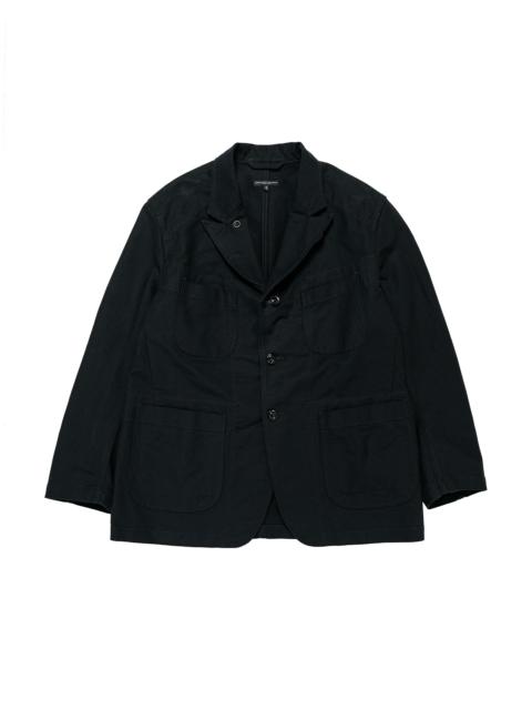 Engineered Garments Bedford Jacket Black Cotton Double Cloth