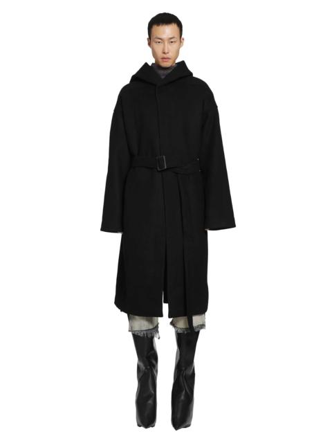 Rick Owens Tower Tower Coat In Melton