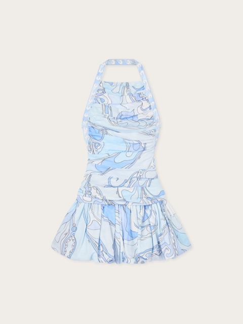 PUCCI ORCHIDEE PRINT BALLOON DRESS