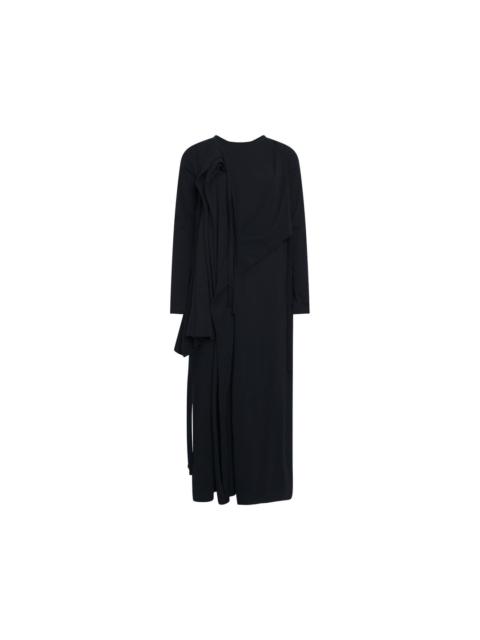 Yohji Yamamoto Binder Draped Dress