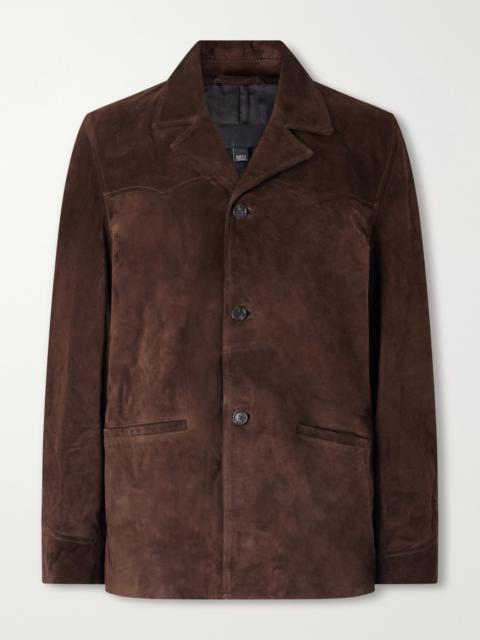 NILI LOTAN Ridgway Suede Blazer