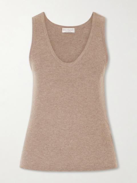 Brunello Cucinelli Ribbed-knit Tank