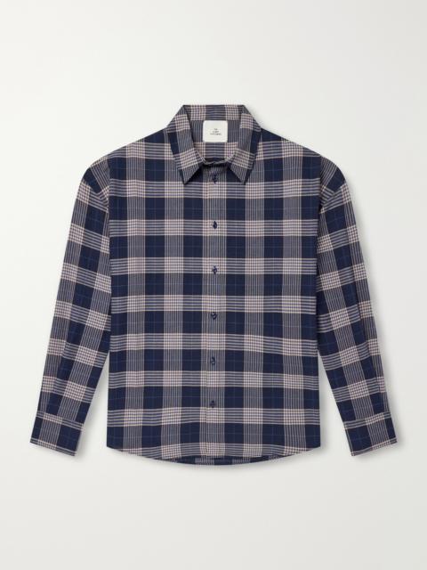 The Elder Statesman Checked Cotton Shirt